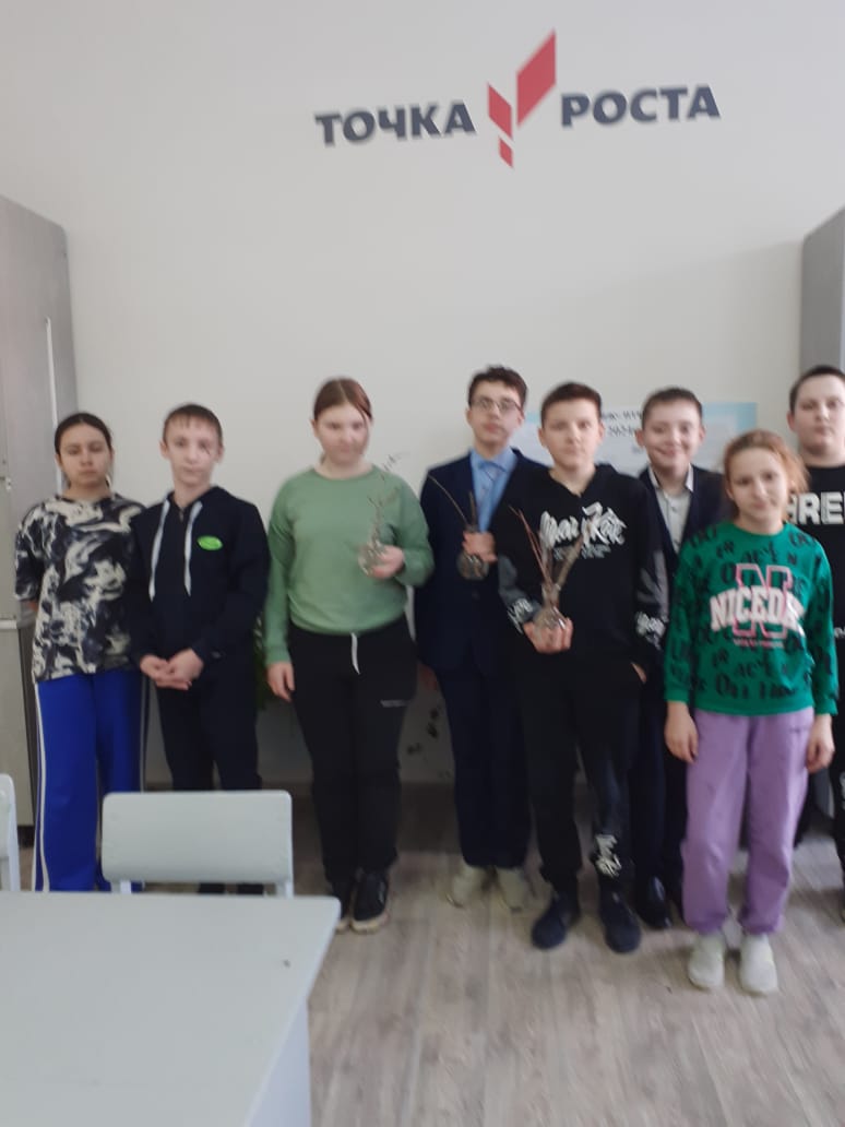 6 кл. внеурочная деятельность "Практическая биология" заложили опыт развитие и рост побегов из почек